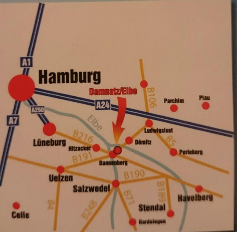 Hotel Steinhagen Damnatz 외부 사진